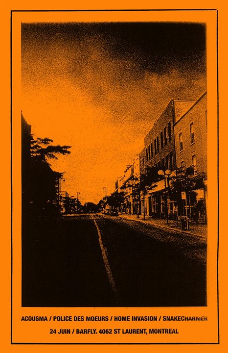 ACOUSMA / POLICE DES MOEURS / HOME INVASION / SNAKE CHARMER