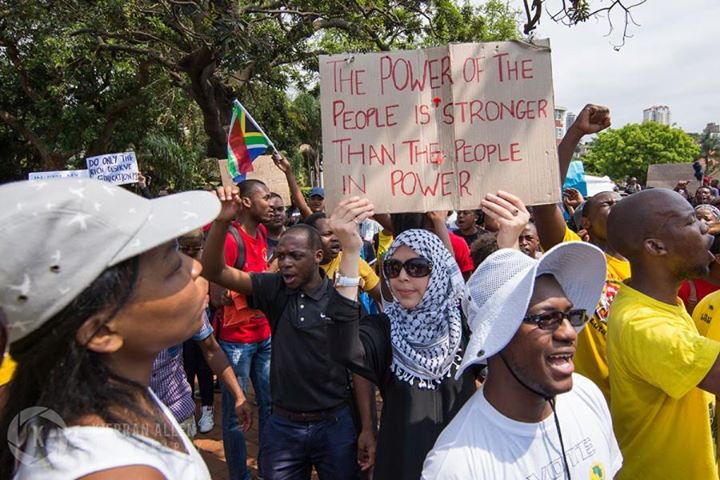 Actions solidaires pour les droits des noirs