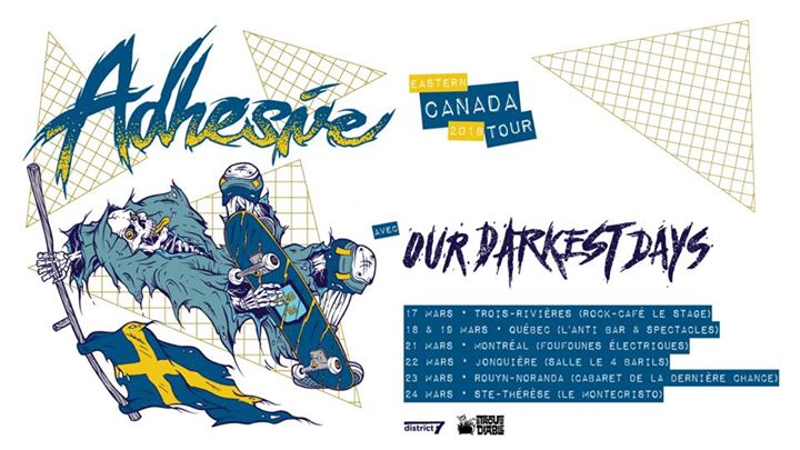 Adhesive - 21 mars,2018 // Foufounes Electriques