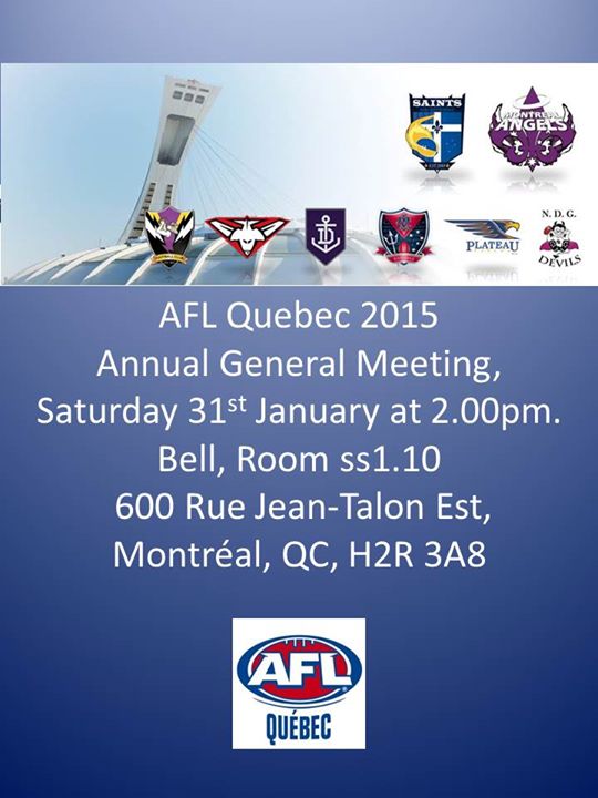AFL Quebec 2015 AGM