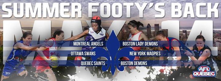 AFL Quebec Womens Australian Football Tournament