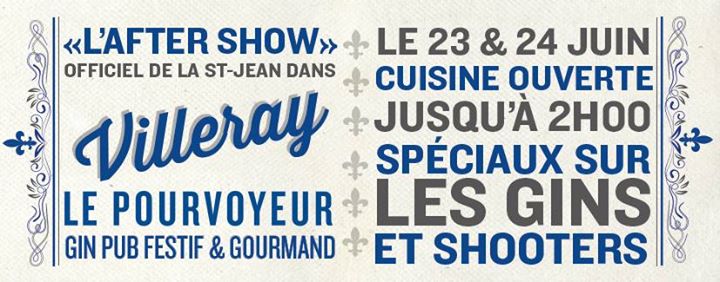 «After Show» St-Jean dans Villeray