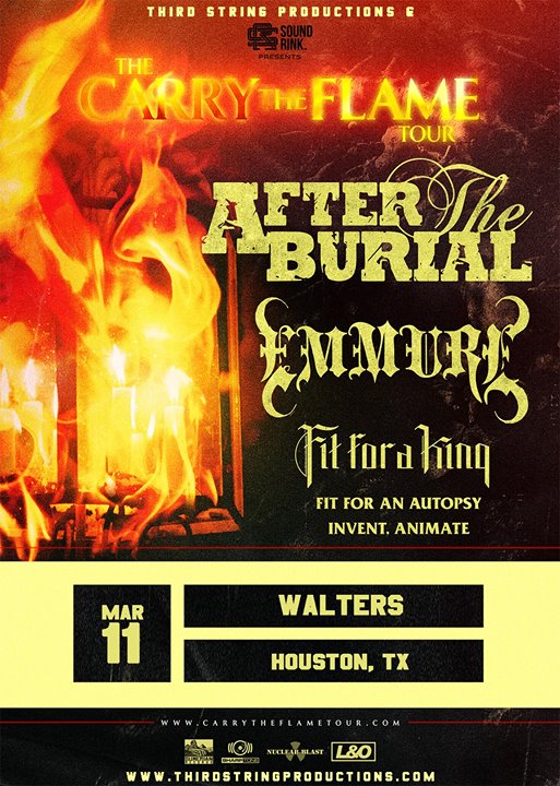 After The Burial, Emmure, Fit For A King & more!
