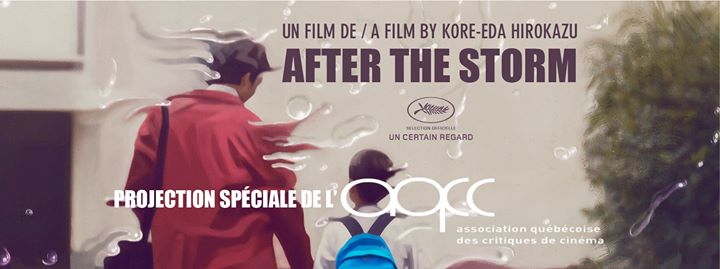 After the Storm d'Hirokazu Kore-Eda présenté par l'AQCC
