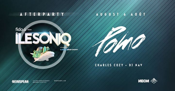 Afterparty îleSoniq : Pomo + Charles Cozy // Montréal