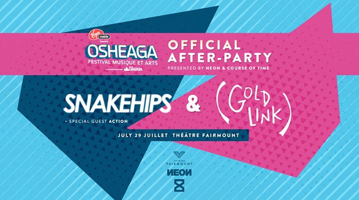 Afterparty Osheaga : Snakehips + GoldLink // Montréal