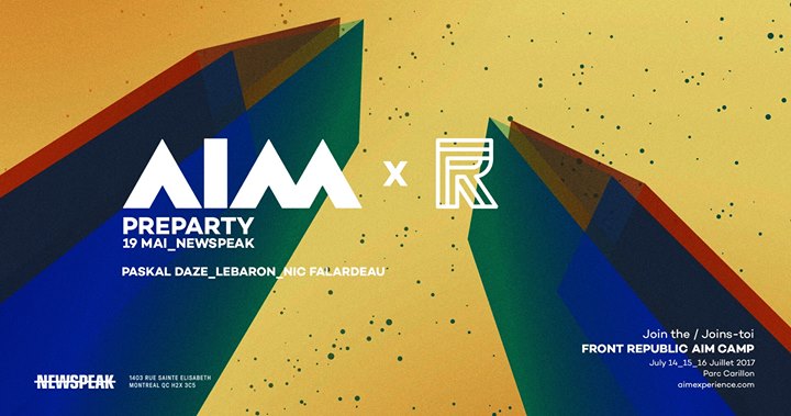 AIM Preparty x Front Republic: Paskal Daze_Lebaron_Nic Falardeau