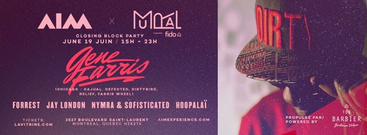 AIM x MURAL / Closing Block Party - 19 juin