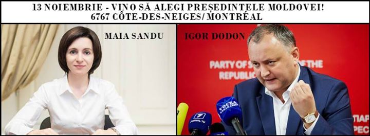 Alegerile Președintelui RM, turul II - Montreal