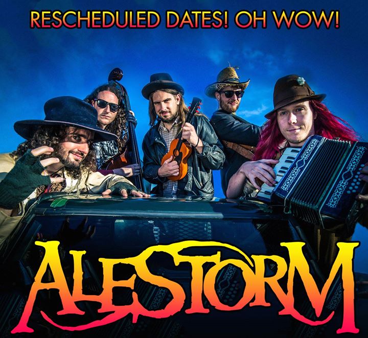 Alestorm et Aether Realm // Mardi 21 mars 2017 // Le Cercle