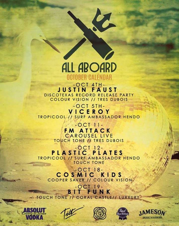 All Aboard + The Honest Heart Collective + Hometown Lights + Bordeen + caraway