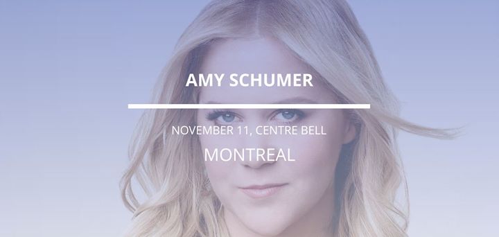 Amy Schumer in Montreal