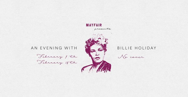 An Evening With Billie Holiday I Mayfair Jazz Nights