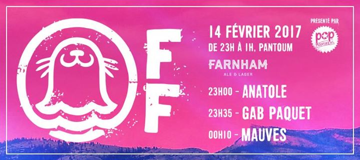 Anatole/Gab Paquet/Mauves - Le Phoque OFF Rideau 2017