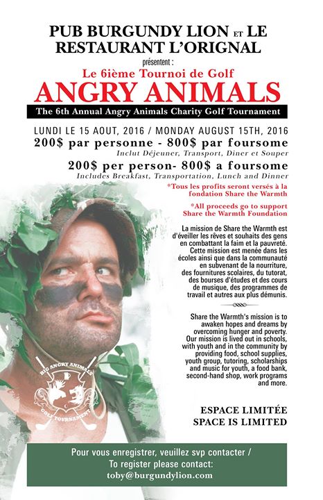 Angry Animals Charity Golf Tournament