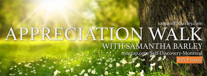 Appreciation Walk on Mount Royal