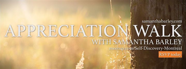 Appreciation Walk on Mount Royal