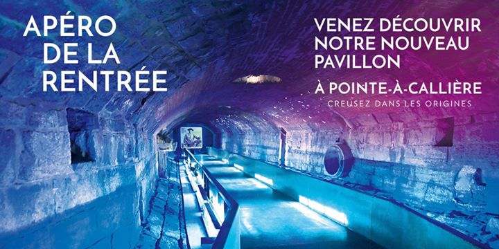 Apéro de la rentrée à Pointe-à-Callière