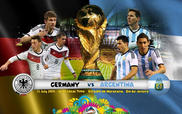 Argentine vs Allemagne grande finale