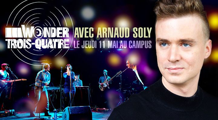 Arnaud Soly avec les Wonder-Trois-Quatre