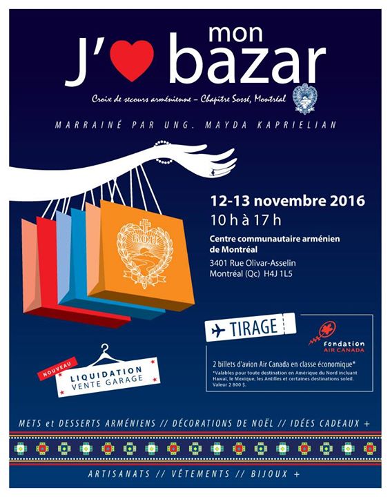 ARS Montreal Sosse Chapter Annual Bazaar