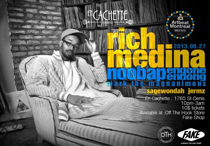 ARTBEAT MONTREAL PRESENTS RICH MEDINA