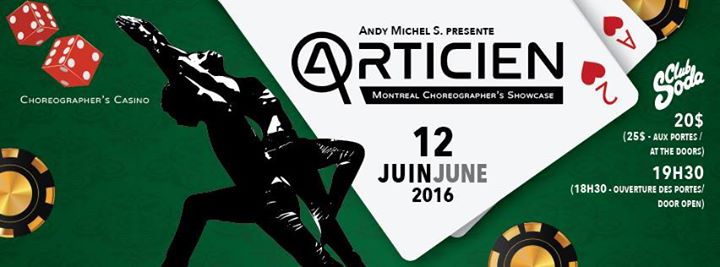 ARTICIEN 2016 : Montreal Choreographer's Showcase
