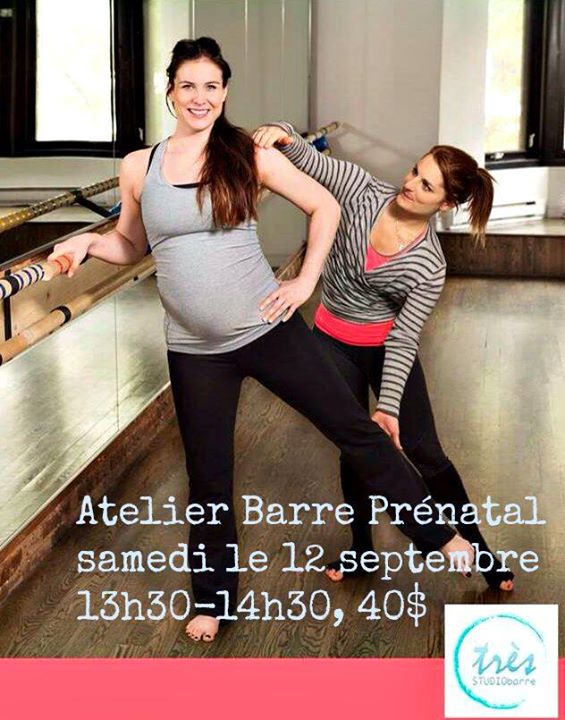 ATELIER: Comment s'entraîner à la barre pendant la grossesse