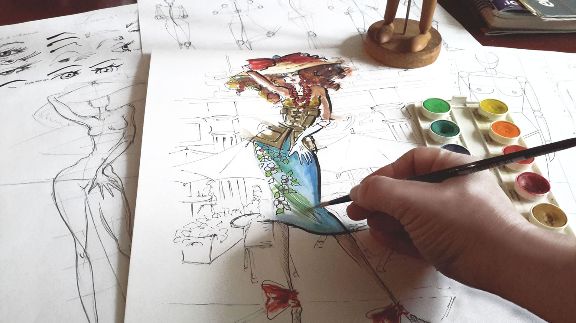 ATELIER D'ILLUSTRATION DE MODE ET TENDANCES