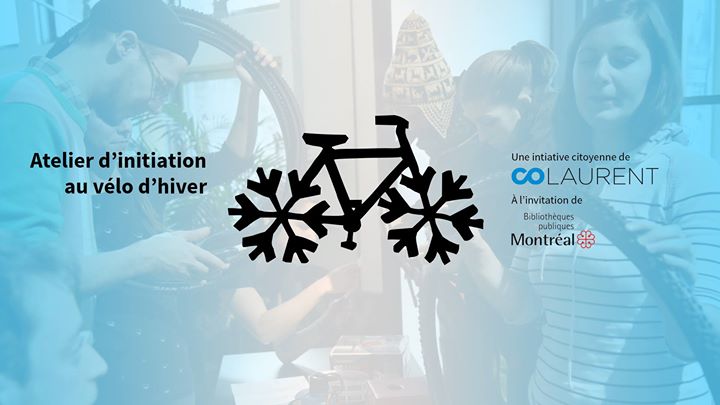 Atelier d'initiation au vélo d'hiver à Montréal (gratuit!)