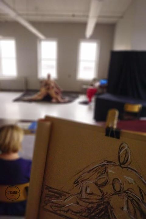 Atelier de dessin de modèles vivants