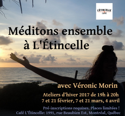 Atelier de méditation au café L'Étincelle