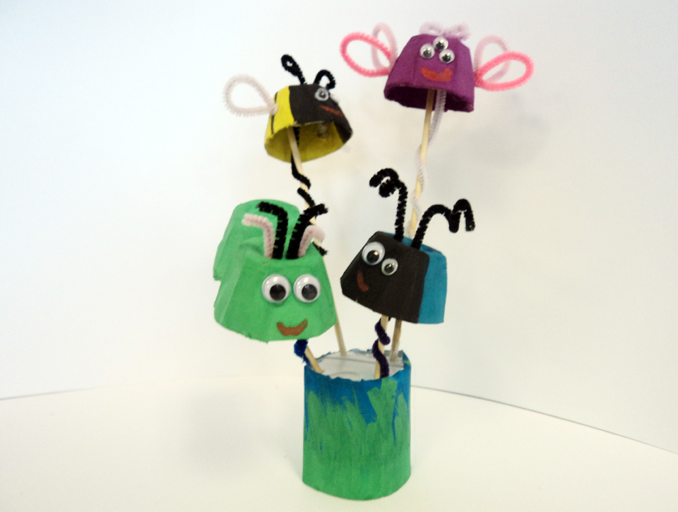 Atelier familial 'Bouquet de petites bestioles'