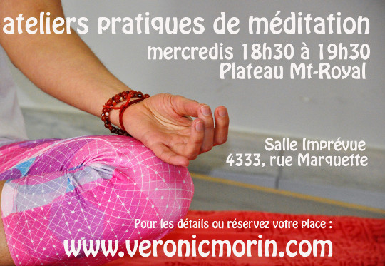 Atelier pratique de méditation - pour tous! sur Chaise