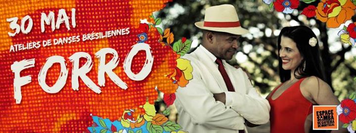 Ateliers de forro avec Luiz et Denise, des profs de Rio!!!