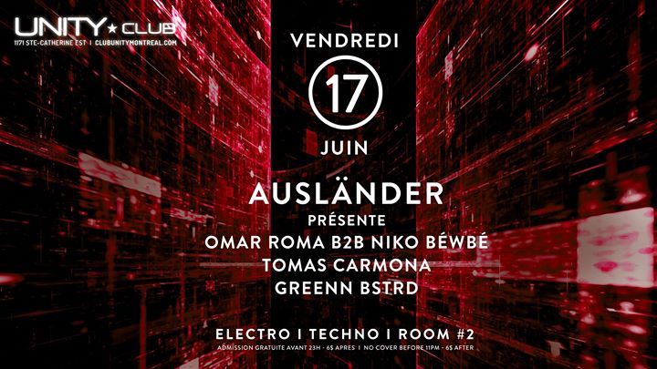 Ausländer ★ OMAR ROMA B2B NIKO BÉWBÉ, TOMAS CARMONA & GREENN BSTRD