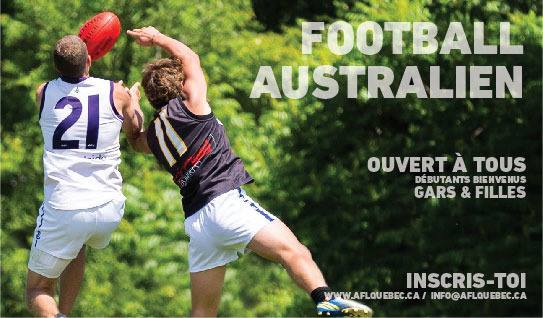 Australian Football Indoor Training / Entraînements intérieurs