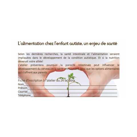 Autisme : santé intestinale et alimentation, un allié de taille