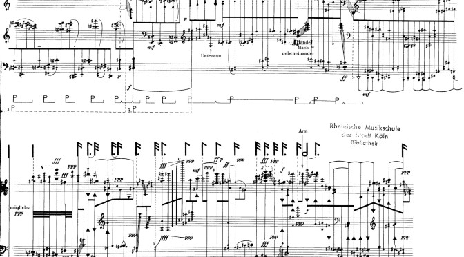 Autour de Salvatore Sciarrino