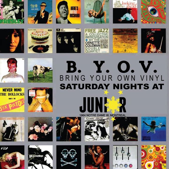 B.Y.O.V. Saturdays at Junior