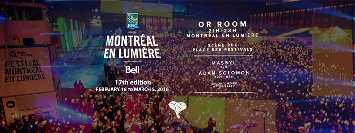 Bacchanale Resident Night // Montreal en Lumière