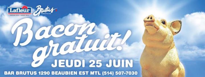 BACON GRATUIT!