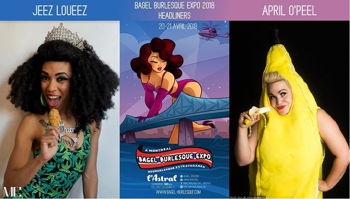 Bagel Burlesque Expo 2018 : 20 et 21 avril