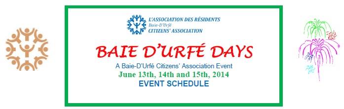 Baie D'urfé Days