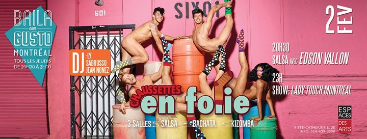 Baila Con Gusto – Montréal - Chaussettes en folie