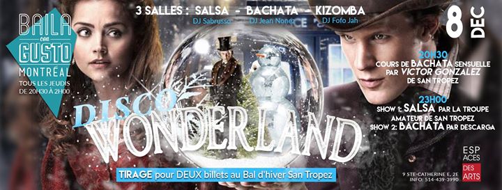 Baila Con Gusto – Montréal - DISCO WONDERLAND