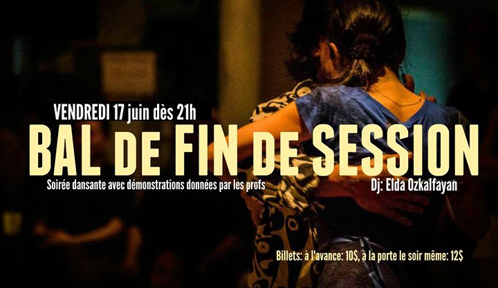 BAL de FIN de Session au Studio !