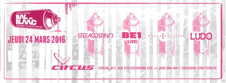 Bal en Blanc connexe: Stef Agostino, Eagle I Stallian, Ludo, BE1 (Live)