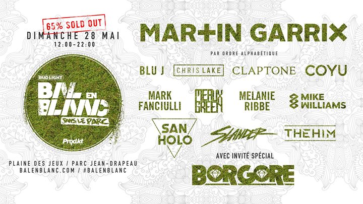 Bal en Blanc dans le parc - Dimanche 28 mai