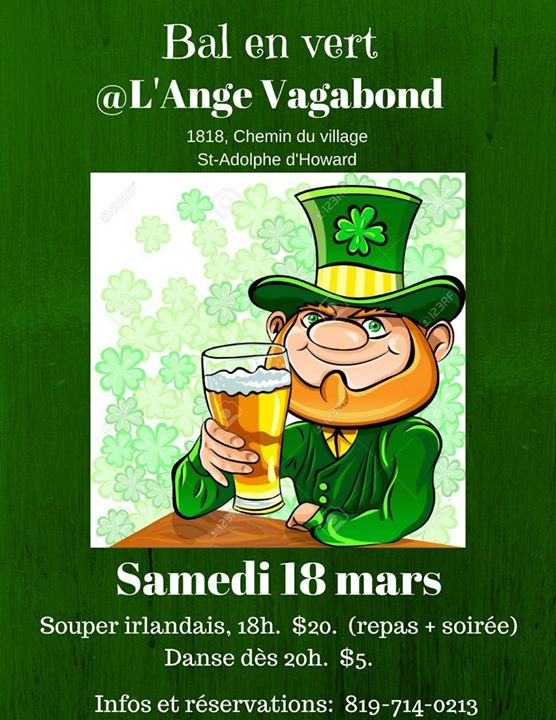 BAL En VERT à l'Ange Vagabond